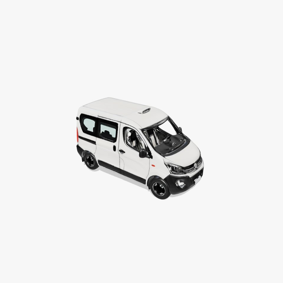 Detailed Urban Taxi Van Model Pack for Realistic Simulations